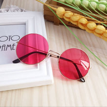 Retro Round Glasses Colorful Frame