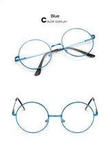 Retro Round Glasses Colorful Frame