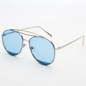 Crystal UV400 Pilot Sunglasses