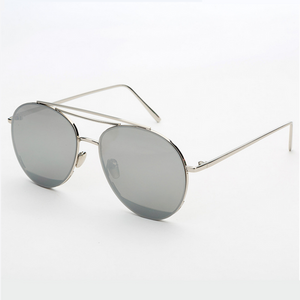 Crystal UV400 Pilot Sunglasses