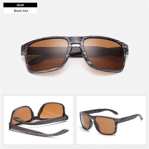 Wood Grain Fashion Sunglasses