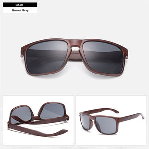 Wood Grain Fashion Sunglasses