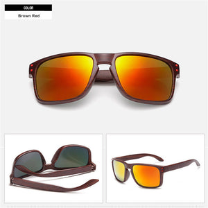 Wood Grain Fashion Sunglasses