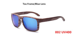 Classic Wood Grain Sunglasses