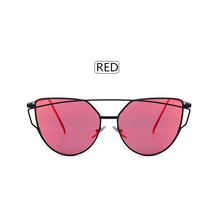 Twin-Beams Rose Gold Sun Glasses UV400