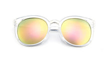 Retro Female Bright Reflective Sunglasses