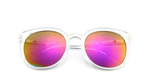 Retro Female Bright Reflective Sunglasses