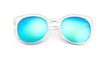 Retro Female Bright Reflective Sunglasses