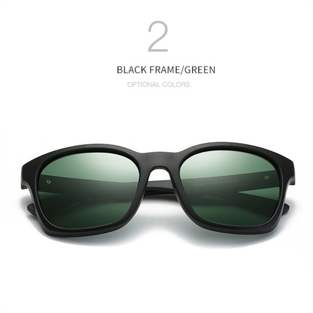 Polarized Matte Black HD Crafted Sunglasses