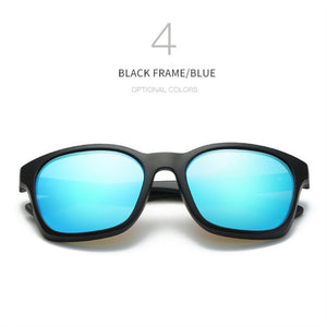 Polarized Matte Black HD Crafted Sunglasses