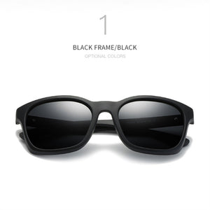 Polarized Matte Black HD Crafted Sunglasses